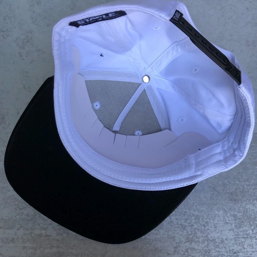 Staple Snapback Hat Cap Embroidered Logo NWT